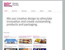 Tablet Screenshot of designfuturesgroup.com